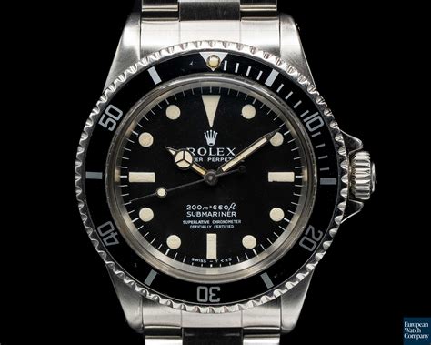 Rolex 5512 dial